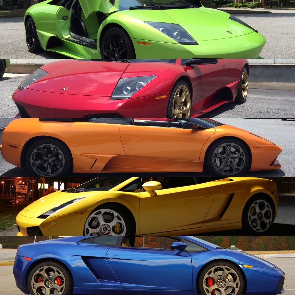 Ed Bolian's Lamborghinis
