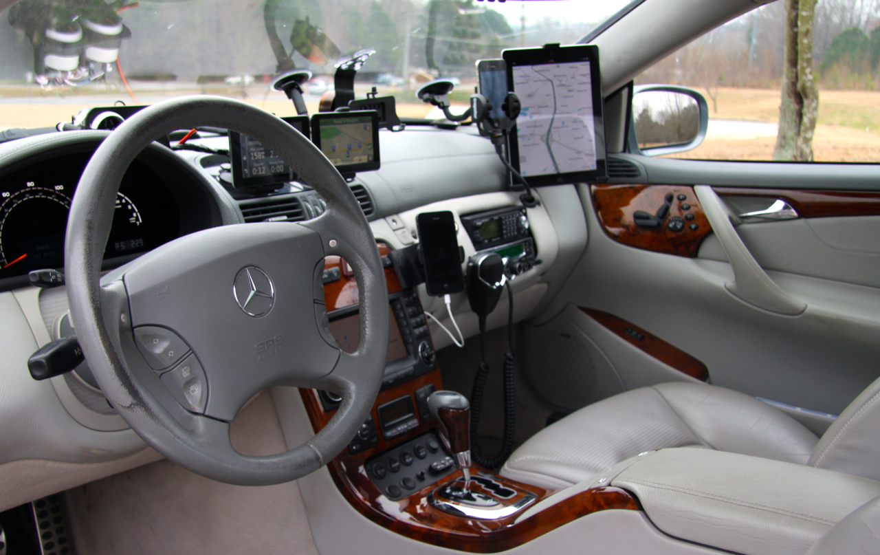 Ed Bolian’s Mercedes CL Cockpit