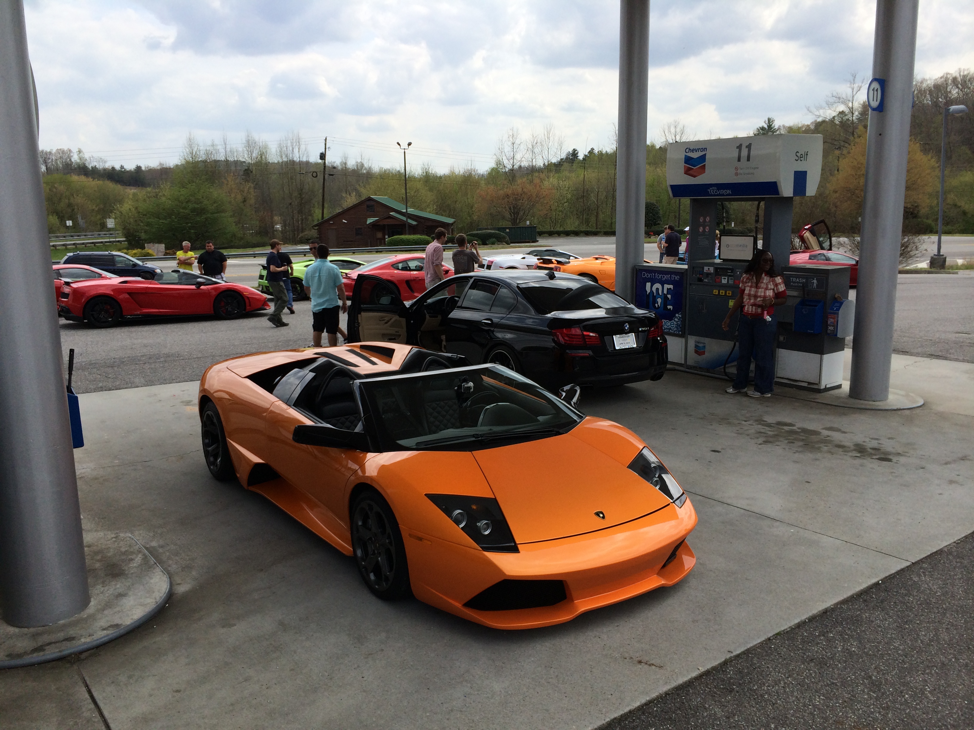 Lamborghini Fuel Stop